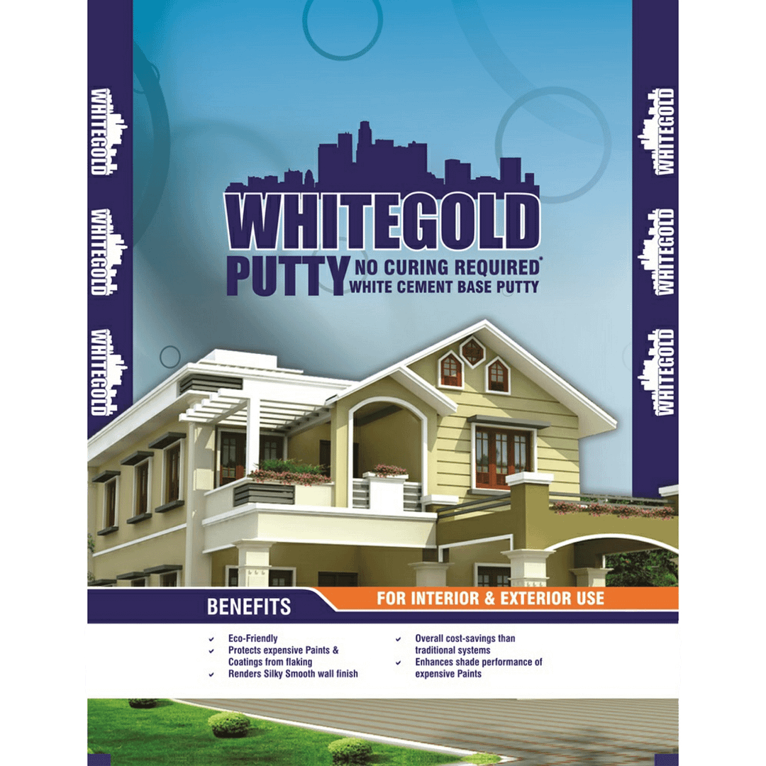 Wall Putty Manufacturer in Vadodara - Whitegold Corporation